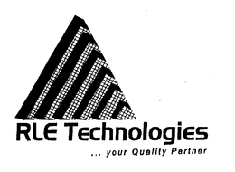 RLE TECHNOLOGIES ...YOUR QUALITY PARTNER trademark