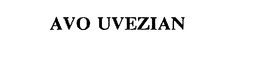 AVO UVEZIAN trademark