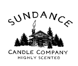 SUNDANCE CANDLE COMPANY HIGHLY SCENTED trademark