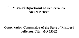 NATURE NOTES trademark