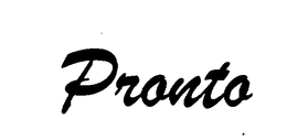 PRONTO trademark