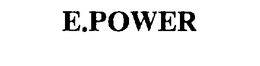 E.POWER trademark