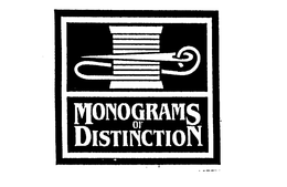 MONOGRAMS OF DISTINCTION trademark