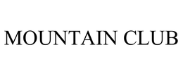 MOUNTAIN CLUB trademark