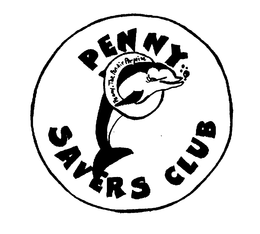 PENNY SAVERS CLUB PENNY, THE PEN AIR PORPOISE trademark
