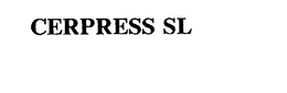 CERPRESS SL trademark