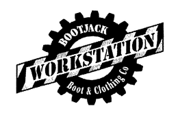 BOOTJACK WORKSTATION BOOT & CLOTHING CO trademark