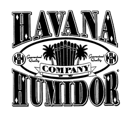 HAVANA HUMIDOR COMPANY GUARANTEED QUALITY H&H CO. trademark