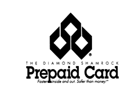 THE DIAMOND SHAMROCK PREPAID CARD FASTER INSIDE AND OUT. SAFER THAN MONEY. trademark