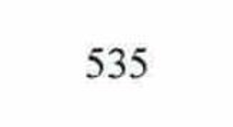 535 trademark