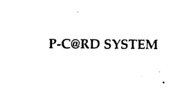P-C@RD SYSTEM trademark