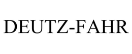 DEUTZ-FAHR trademark