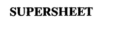 SUPERSHEET trademark