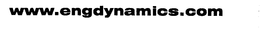 WWW.ENGDYNAMICS.COM trademark