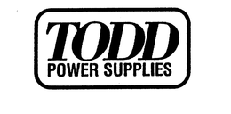 TODD POWER SUPPLIES trademark