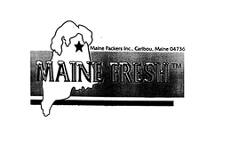 MAINE FROZEN trademark