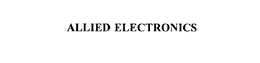 ALLIED ELECTRONICS trademark