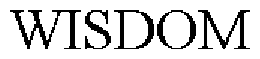 WISDOM trademark