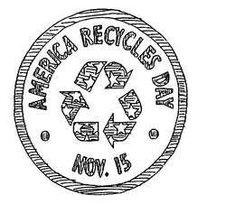AMERICA RECYCLES DAY NOV. 15 trademark