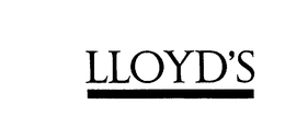 LLOYD'S trademark