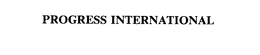 PROGRESS INTERNATIONAL trademark