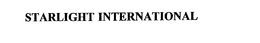 STARLIGHT INTERNATIONAL trademark