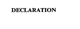 DECLARATION trademark