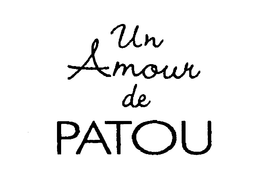 UN AMOUR DE PATOU trademark