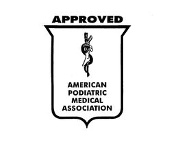 APPROVED AMERICAN PODIATRIC MEDICAL ASSOCIATION trademark