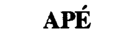 APE trademark