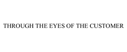 THROUGH THE EYES OF THE CUSTOMER trademark