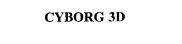 CYBORG 3D trademark