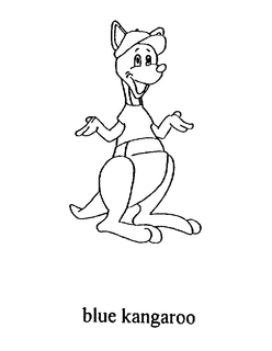 BLUE KANGAROO trademark