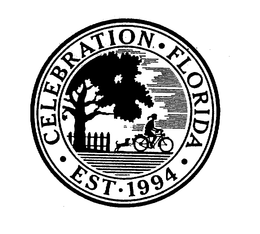 CELEBRATION FLORIDA EST 1994 trademark