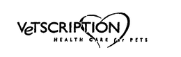 VETSCRIPTION HEALTH CARE FOR PETS trademark