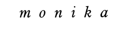 M O N I K A trademark
