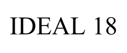 IDEAL 18 trademark