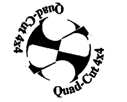 QUAD-CUT 4X4 trademark