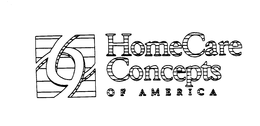 HOMECARE CONCEPTS OF AMERICA trademark