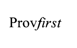 PROVFIRST trademark