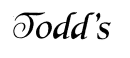 TODD'S trademark