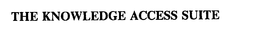 THE KNOWLEDGE ACCESS SUITE trademark
