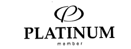 P PLATINUM MEMBER trademark
