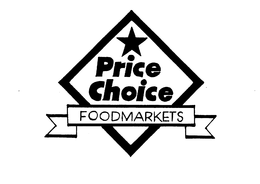 PRICE CHOICE FOODMARKETS trademark
