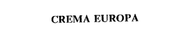 CREMA EUROPA trademark