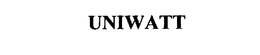 UNIWATT trademark