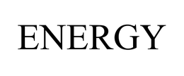 ENERGY trademark