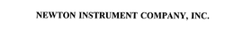 NEWTON INSTRUMENT COMPANY, INC. trademark