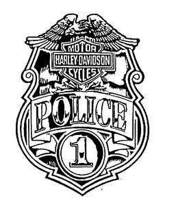 HARLEY DAVIDSON MOTOR CYCLES POLICE 1 trademark