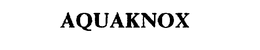 AQUAKNOX trademark